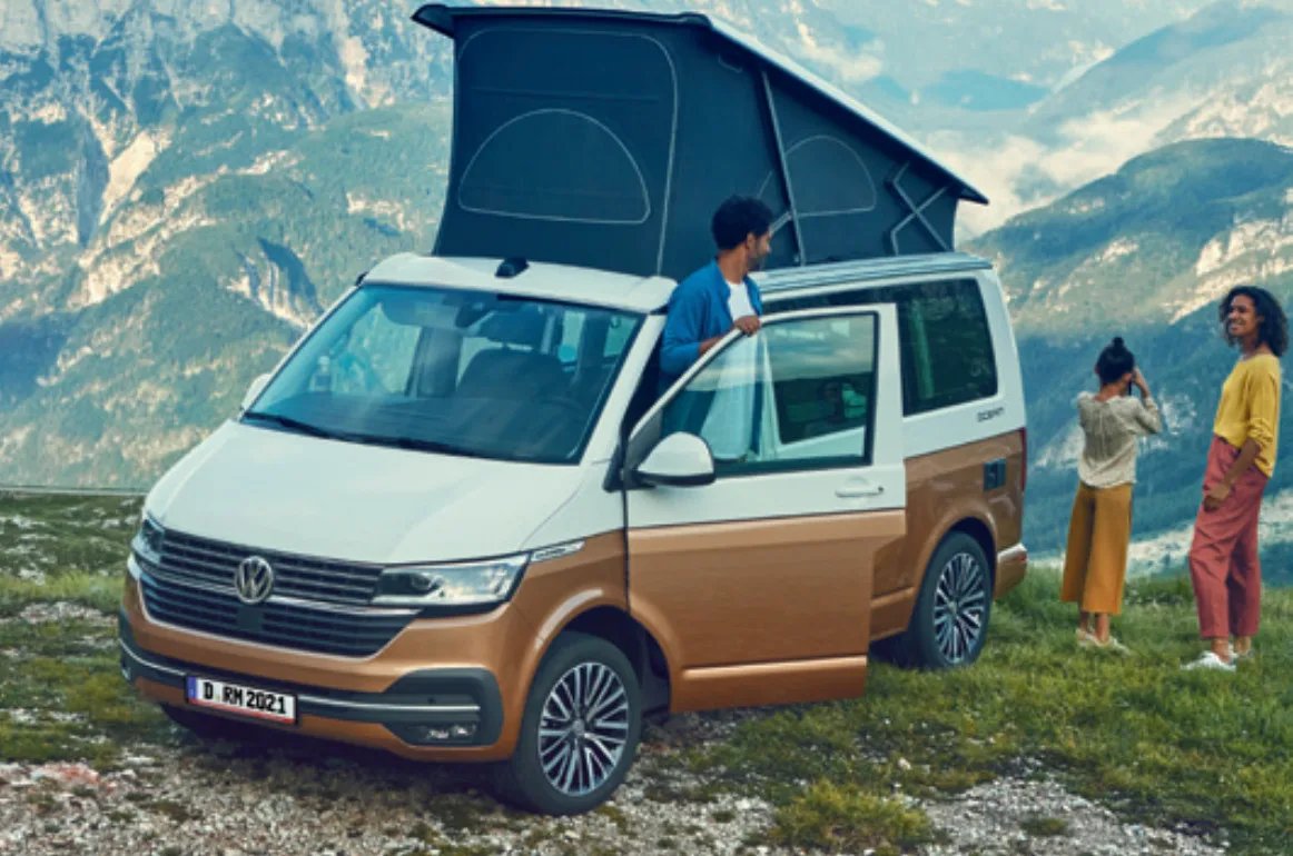 VW Bulli (T6.1 Campingbus) bei DRM mieten